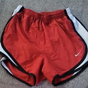 Nike Dri-FIT Red Sports Shorts